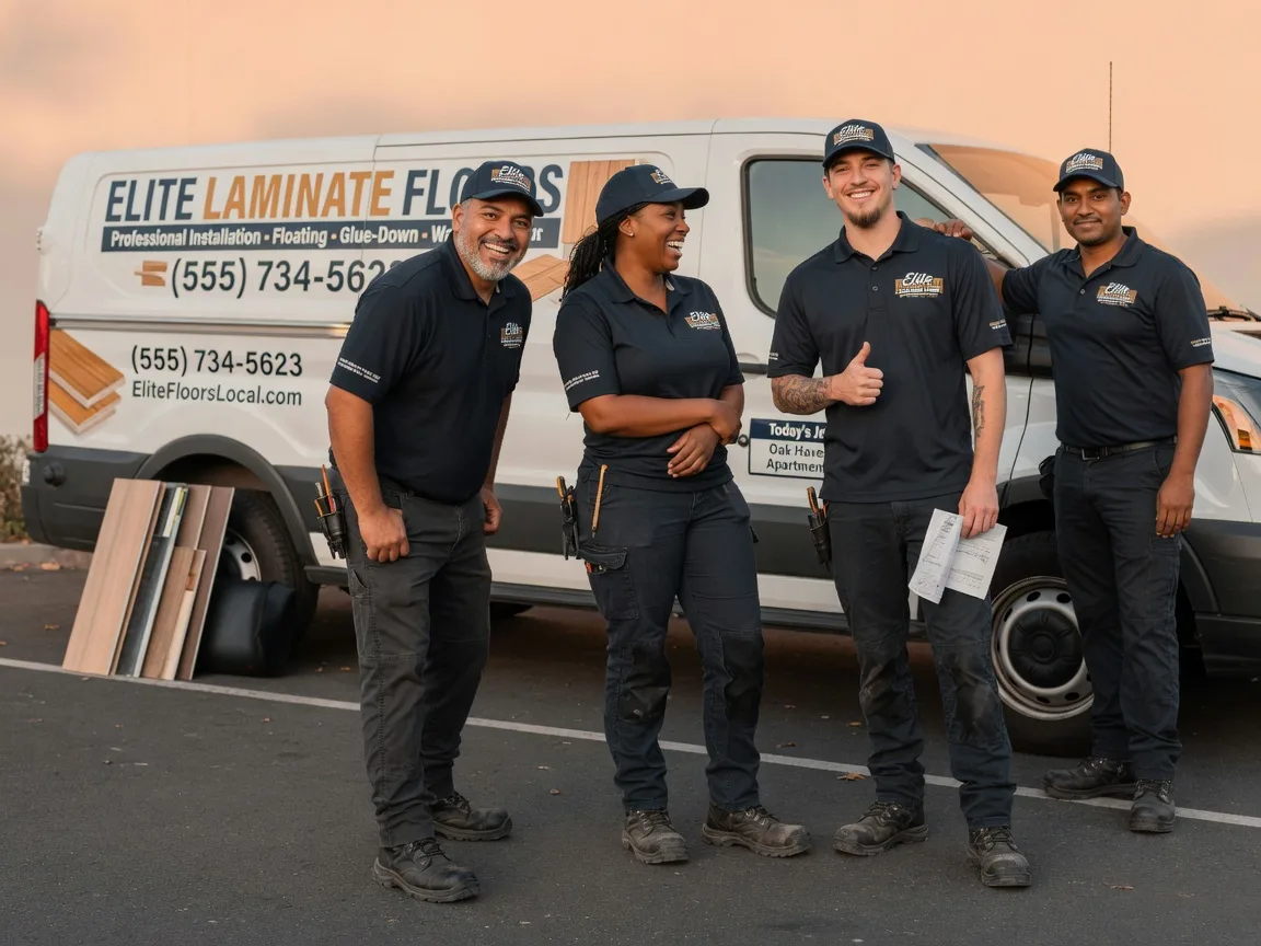 Laminate flooring installation company in Byron, MI